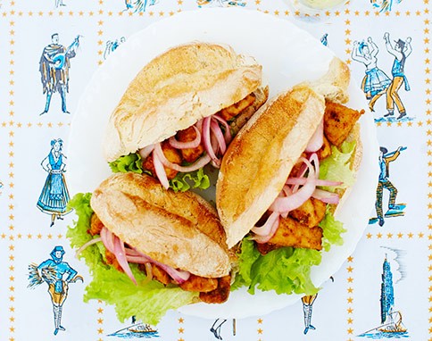 Algarve escabeche sandwich