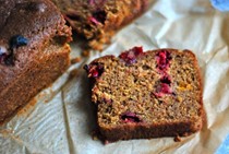 Alice Medrich's buckwheat squash loaf with cranberries