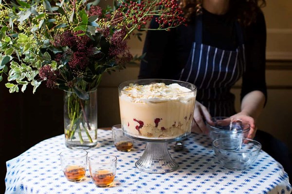 Alice, Phyllis and Delia's trifle