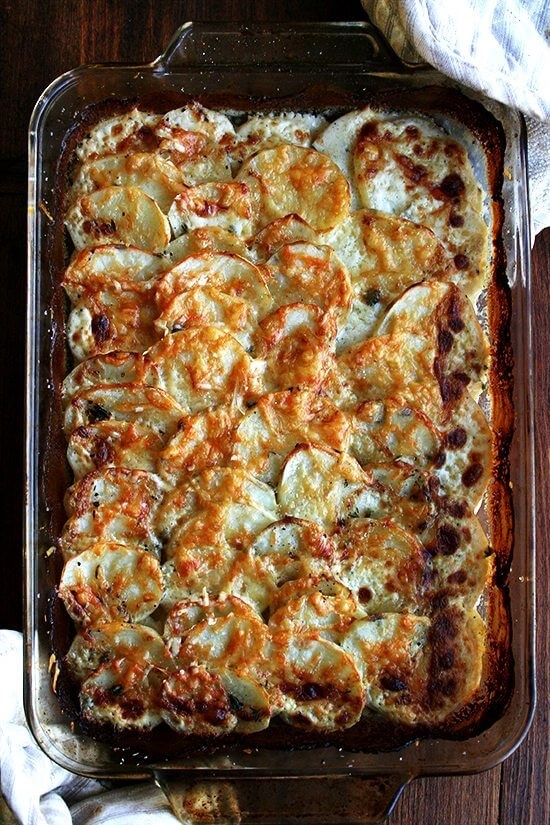Alice Waters’s potato gratin
