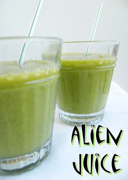 Alien juice  . . . works for me Wednesday