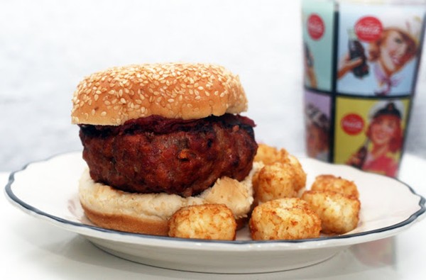 All-American meatloaf burgers
