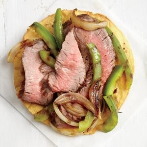 All-American steak tostada