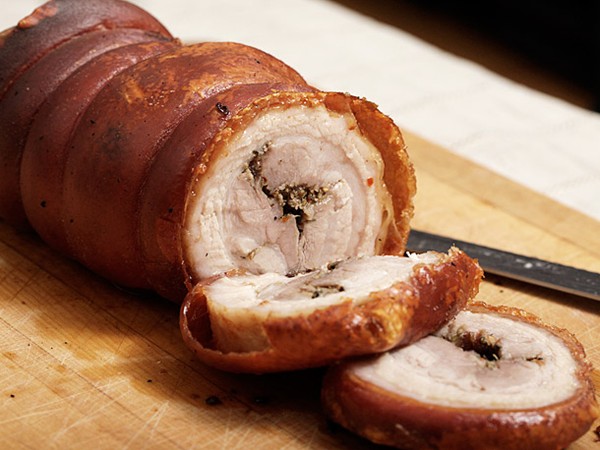 All-belly porchetta
