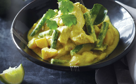 All-in-one chicken curry