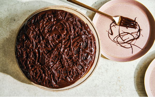 All-in-one chocolate cake
