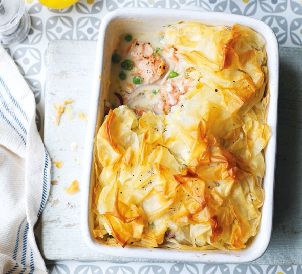 All-in-one fish pie