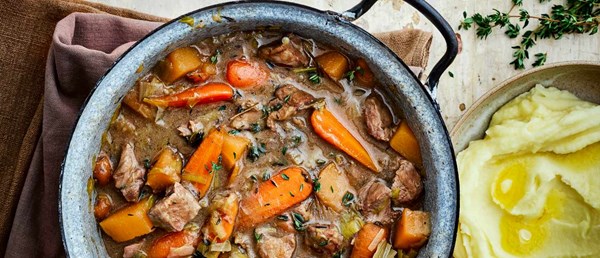All-in-one lamb and Guinness stew