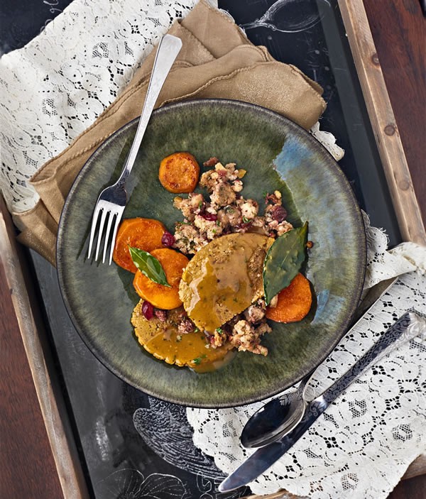 All-in-one Thanksgiving dinner