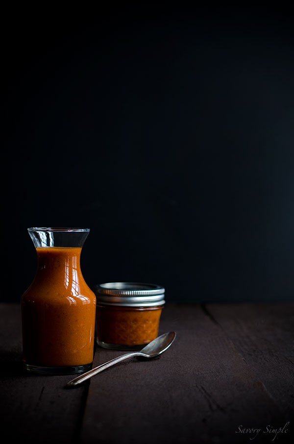 All purpose roasted tomato vinaigrette