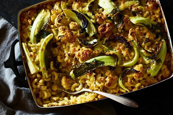 All the cauliflower mac & cheese