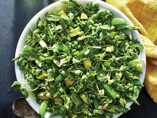 All the green things salad