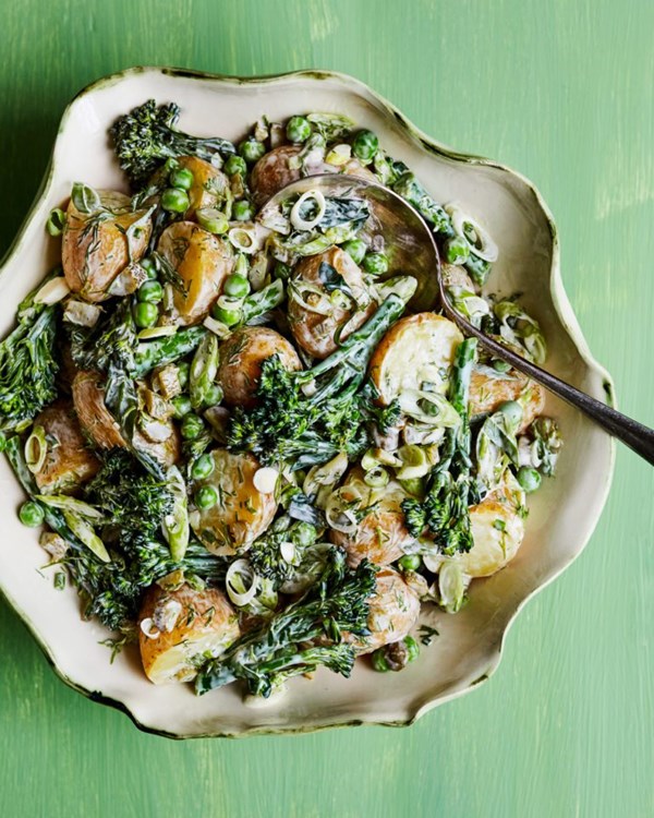 ‘All the greens’ potato salad