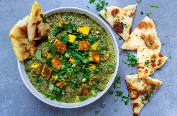 All-the-greens saag paneer