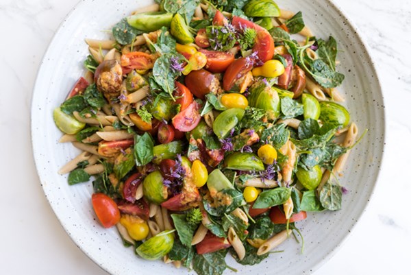 All-the-tomatoes & pasta salad 