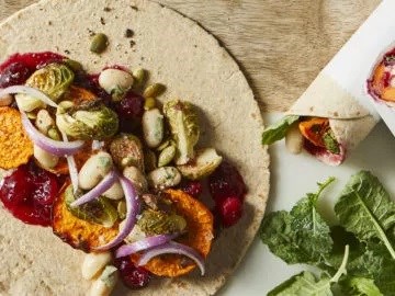 All-things Thanksgiving wraps