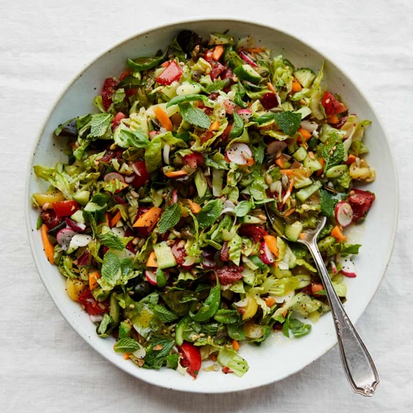 All-time favourite salad with a honey dressing
