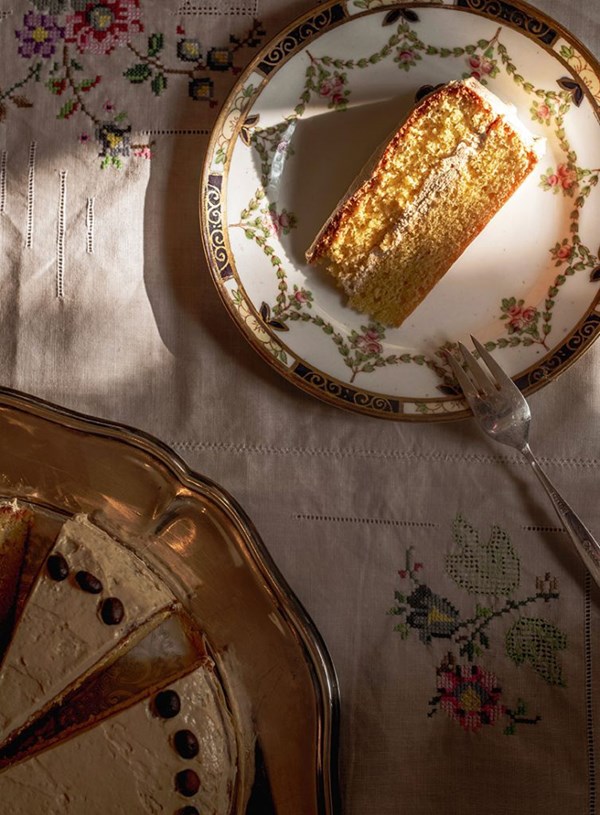 Almond & coffee cake (Torta de mandorle e caffè)