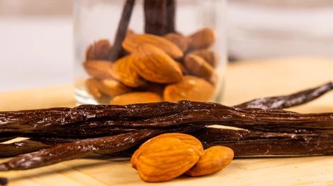 Almond & vanilla extract with apricot kernels
