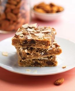 Almond avalanche bars