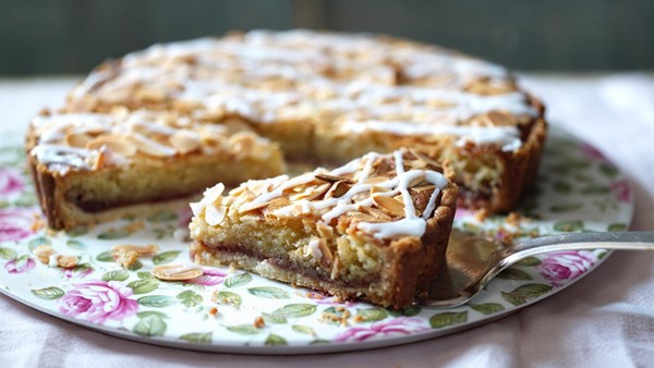 Almond Bakewell tart