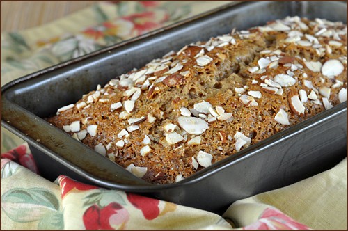 Almond butter banana bread