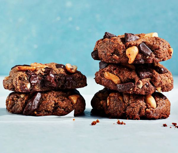Almond butter chocolate chip cookies
