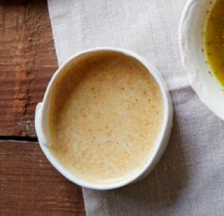 Almond butter citrus sauce