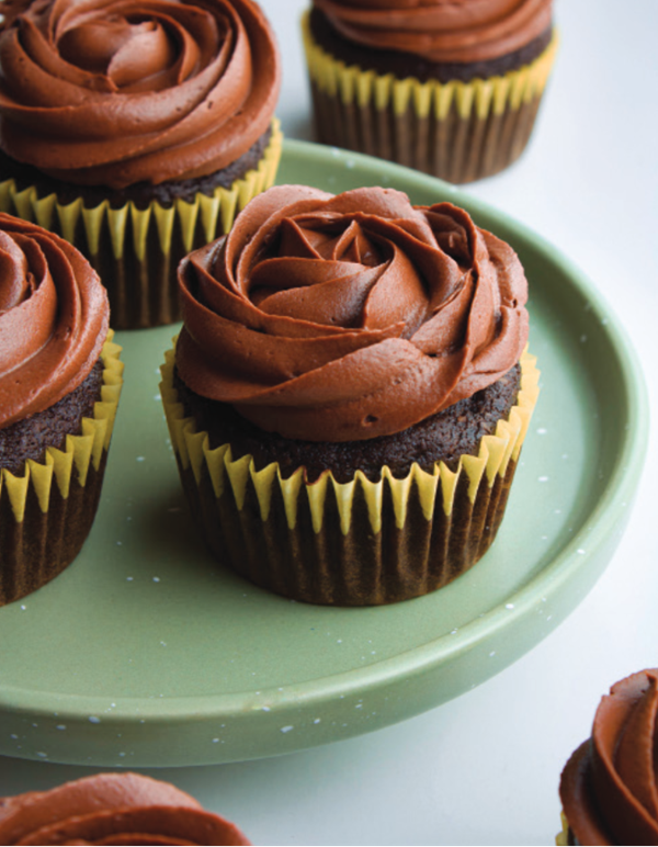 Almond chocolate cupcakes