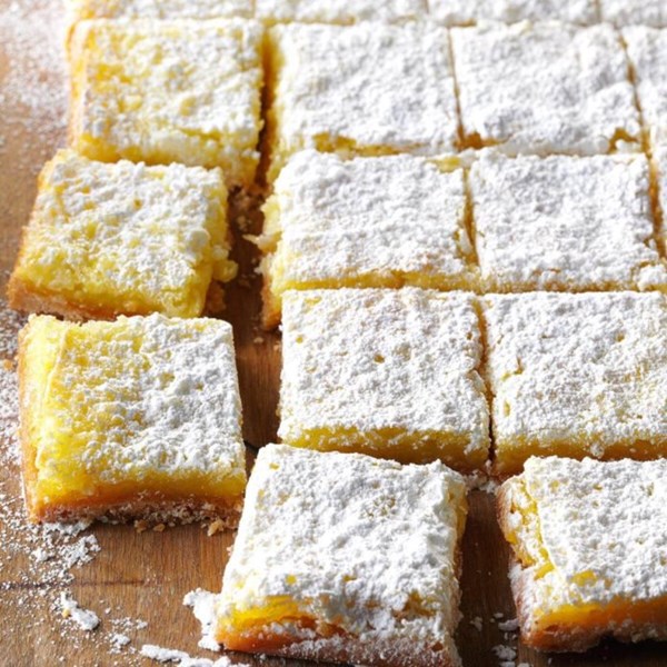 Almond-coconut lemon bars