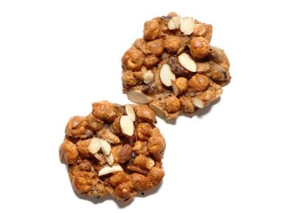Almond corn puff cookies