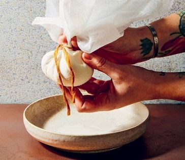Almond feta