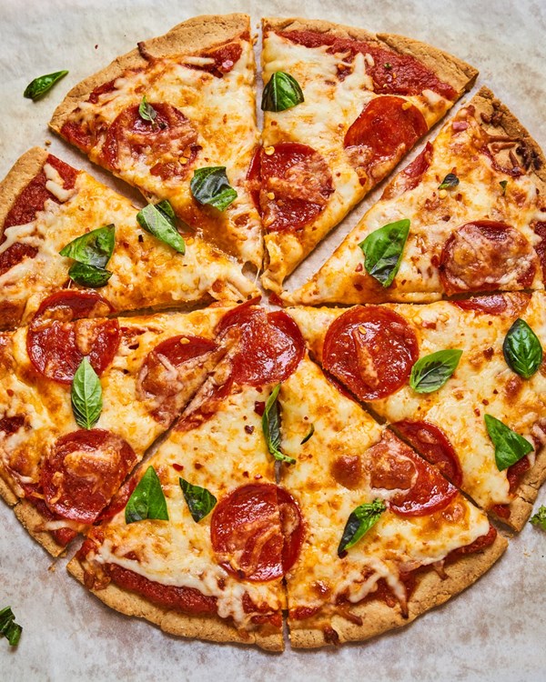 Almond flour pizza crust