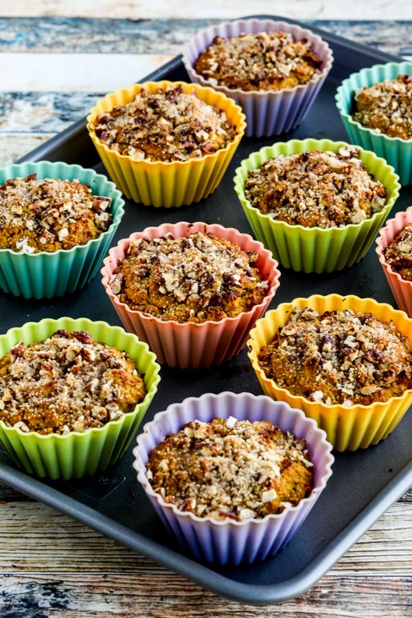 Almond flour pumpkin muffins