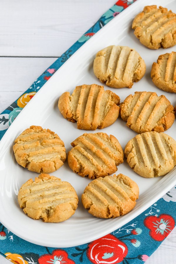 Almond flour shortbread cookies