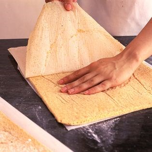 Almond flour sponge cake