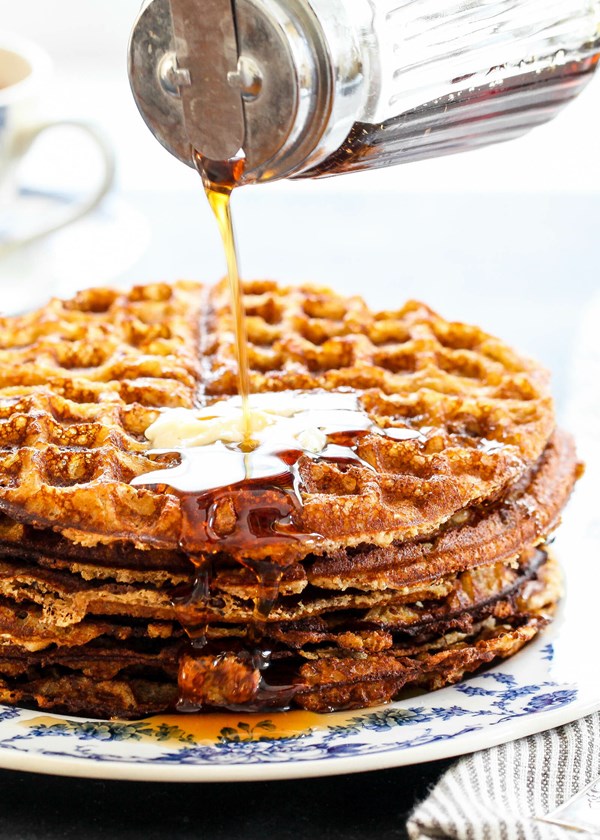 Almond flour waffles