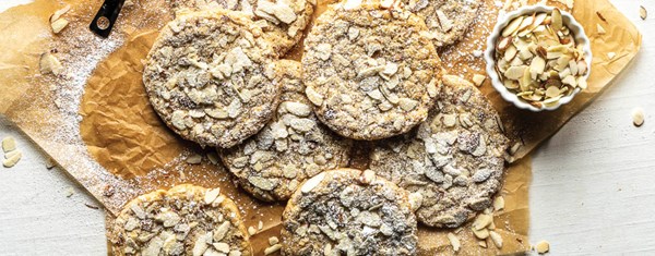 Almond frangipane cookies