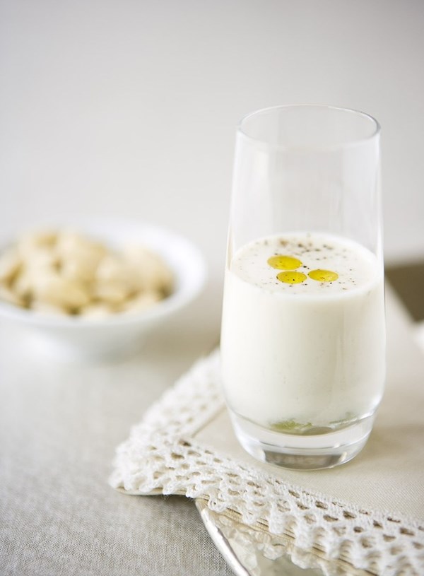 Almond gazpacho (Ajo blanco)