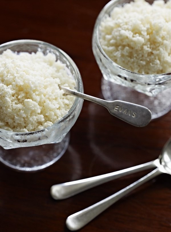 Almond granita (Granita di mandorle)