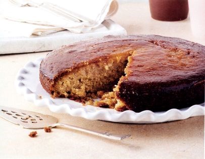 Almond honey spice cake