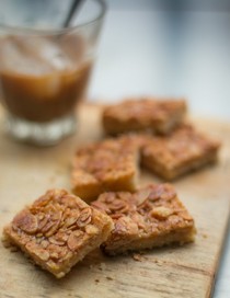 Almond honey squares