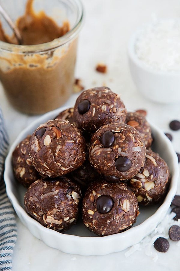 Almond Joy energy balls