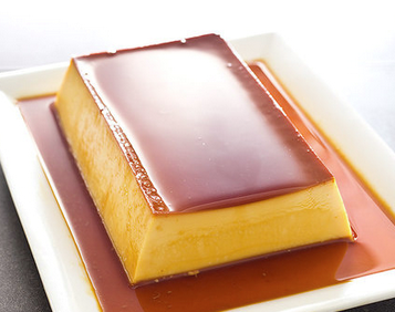 Almond Latin flan