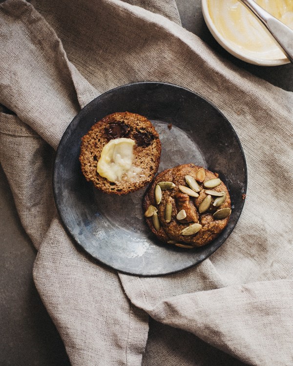 Almond meal pumpkin muffins