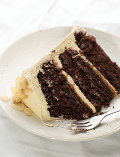 Almond mocha layer [cake]