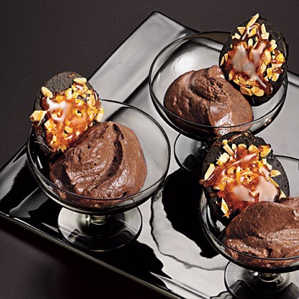 Almond-mocha mousse