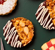 Almond, orange & ginger Florentines