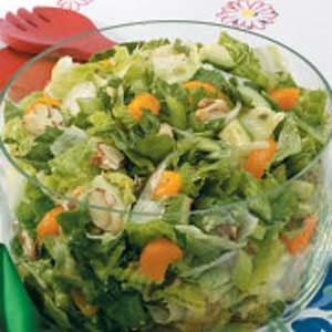 Almond-orange tossed salad 