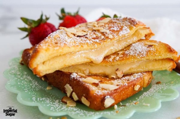 Almond stuffed French toast